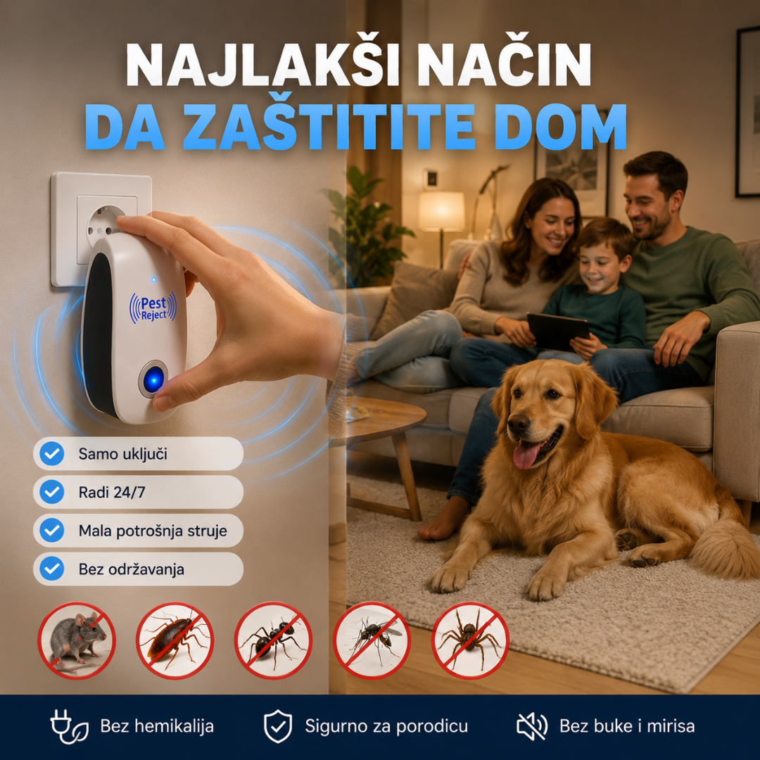 Rasterivač štetočina - sadržaj paketa