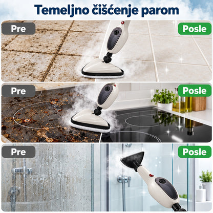 Štapni paročistač mop 12 u 1