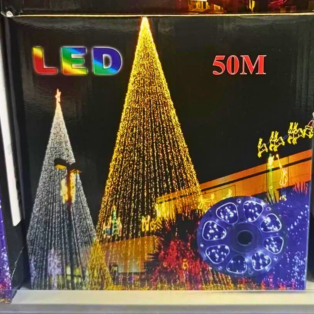 LED Svetleća Traka 50M / 100M – Fleksibilna Praznična Dekoracija ✨