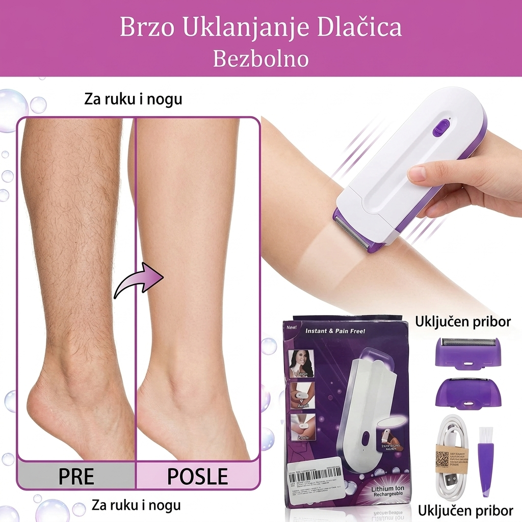 Ženski trimer - rezultat