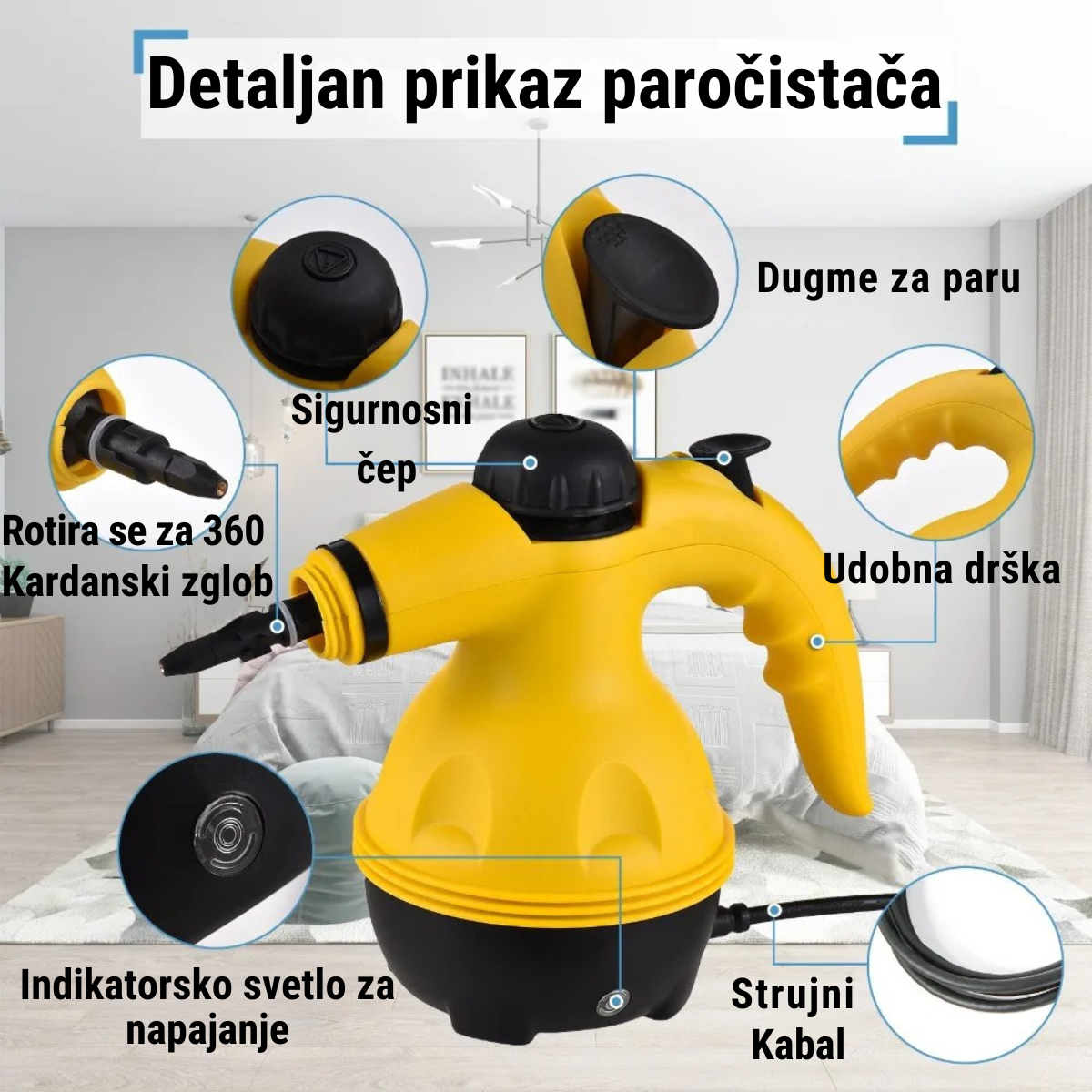 Ručni paročistač - PRO Model